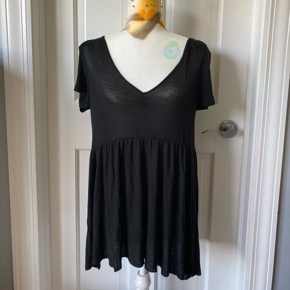 Black baby doll top/dress